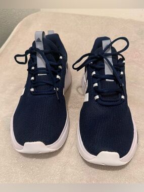 adidas Racer TR23 Lace-Up Men's Athletic Sneaker Dark Blue White IG7325